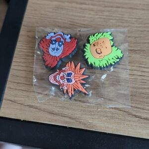 3$ Add On⭐ 3pi Beetlejuice & Clowns Croc Pins